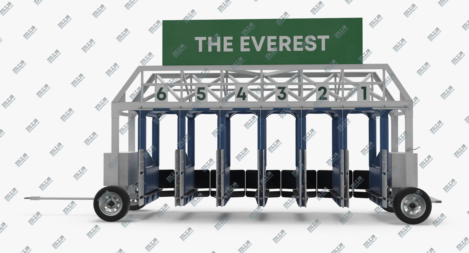images/goods_img/2021040162/Horse Racing Starting Gates The Everest 6 Slots 3D model/4.jpg